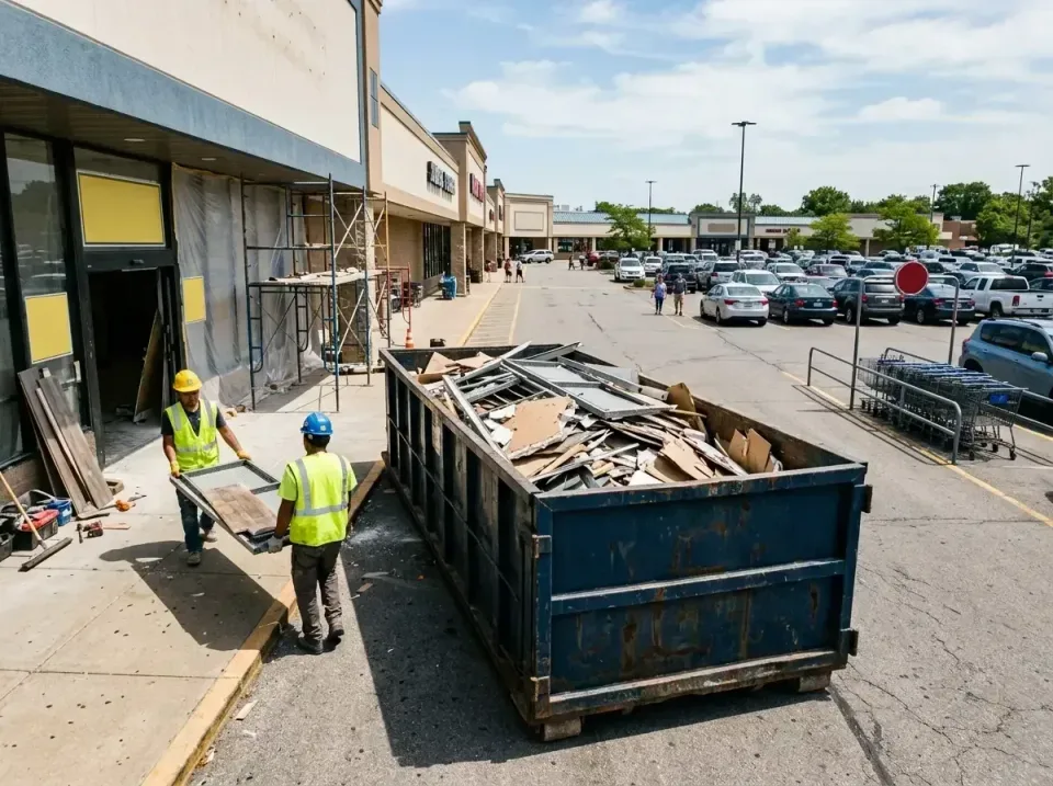 retail-store-renovation-debris-003 — frequently asked questions, Roll-off Dumpster Rentals in Ammon, ID